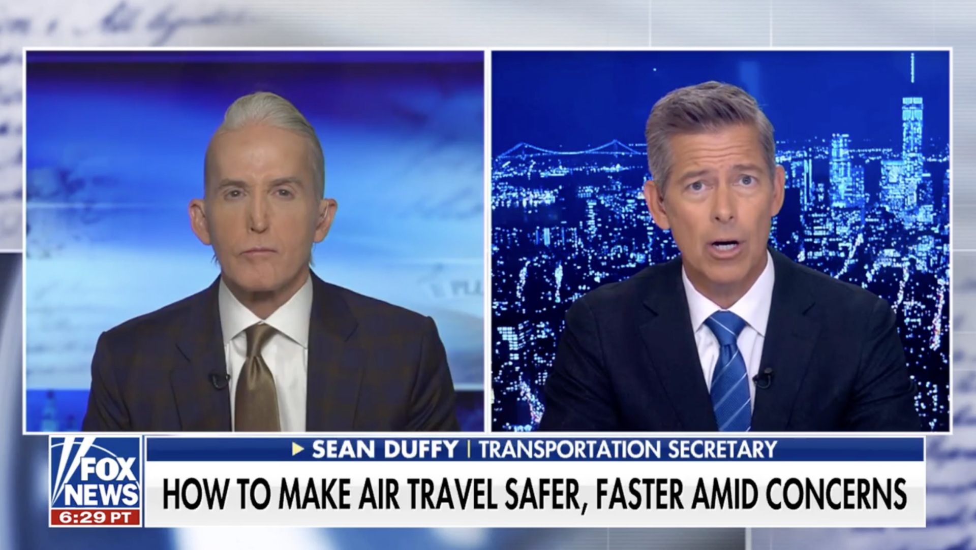 Sec. Sean Duffy: ATC Investments Make it Safer to Travel, Also More Efficient